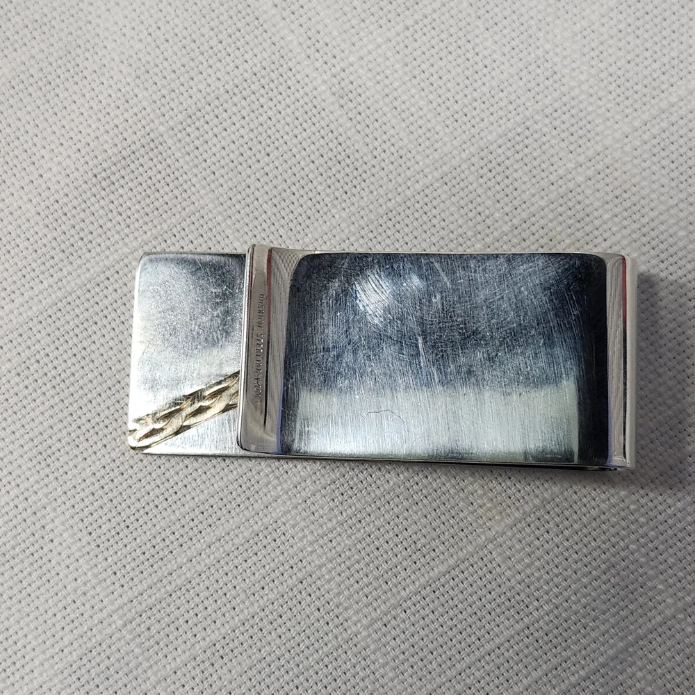 Silver and Gold Money Clip